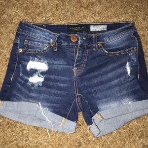 Jean shorts size 0